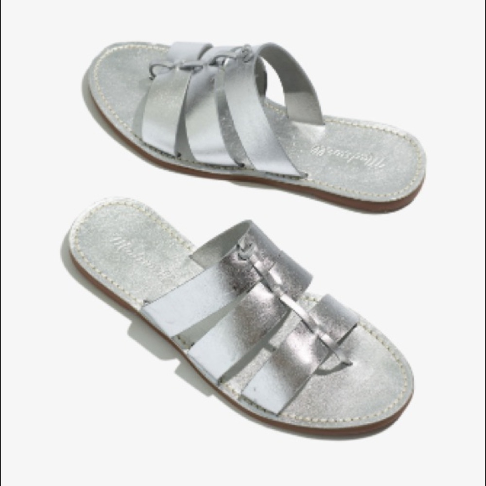 MADEWELL • Boardwalk Knot Slide Sandal NWOT